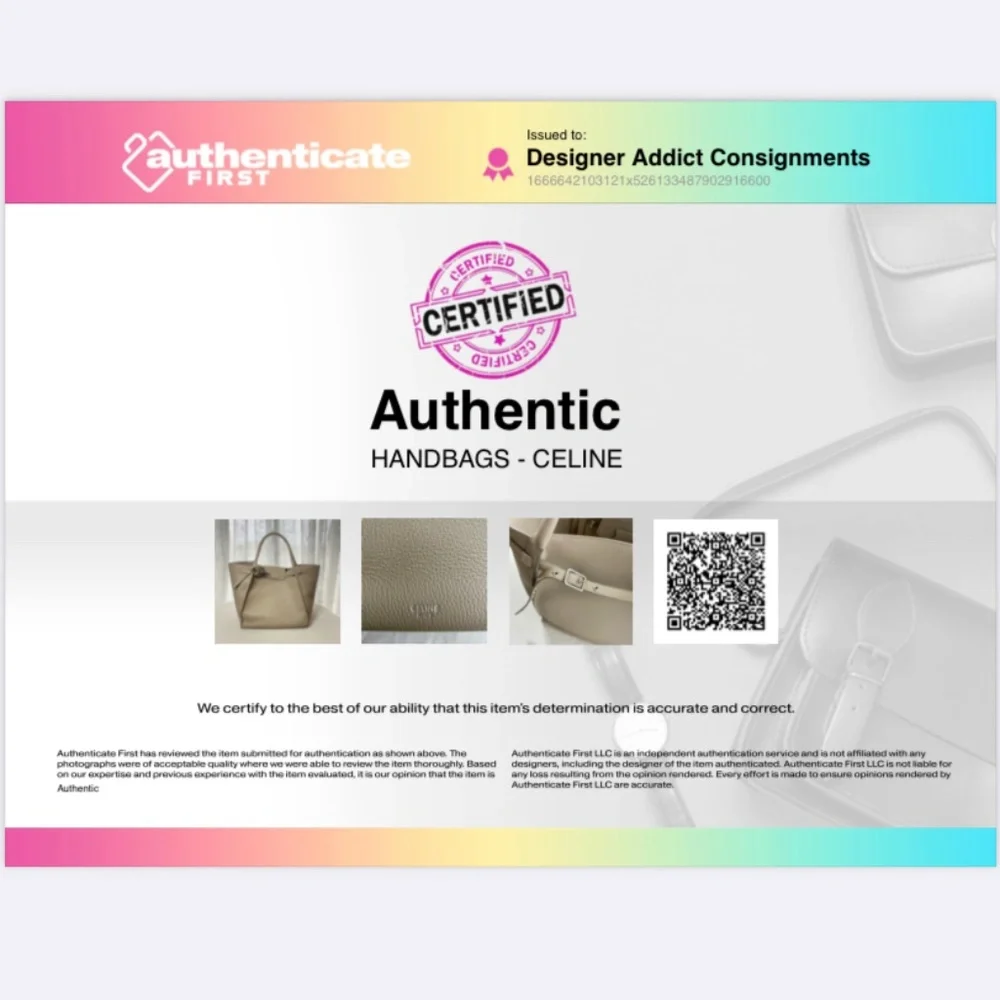 Celine Medium Big Bag in Soft Bare Calfskin - Light Taupe - Picture 4 of 16